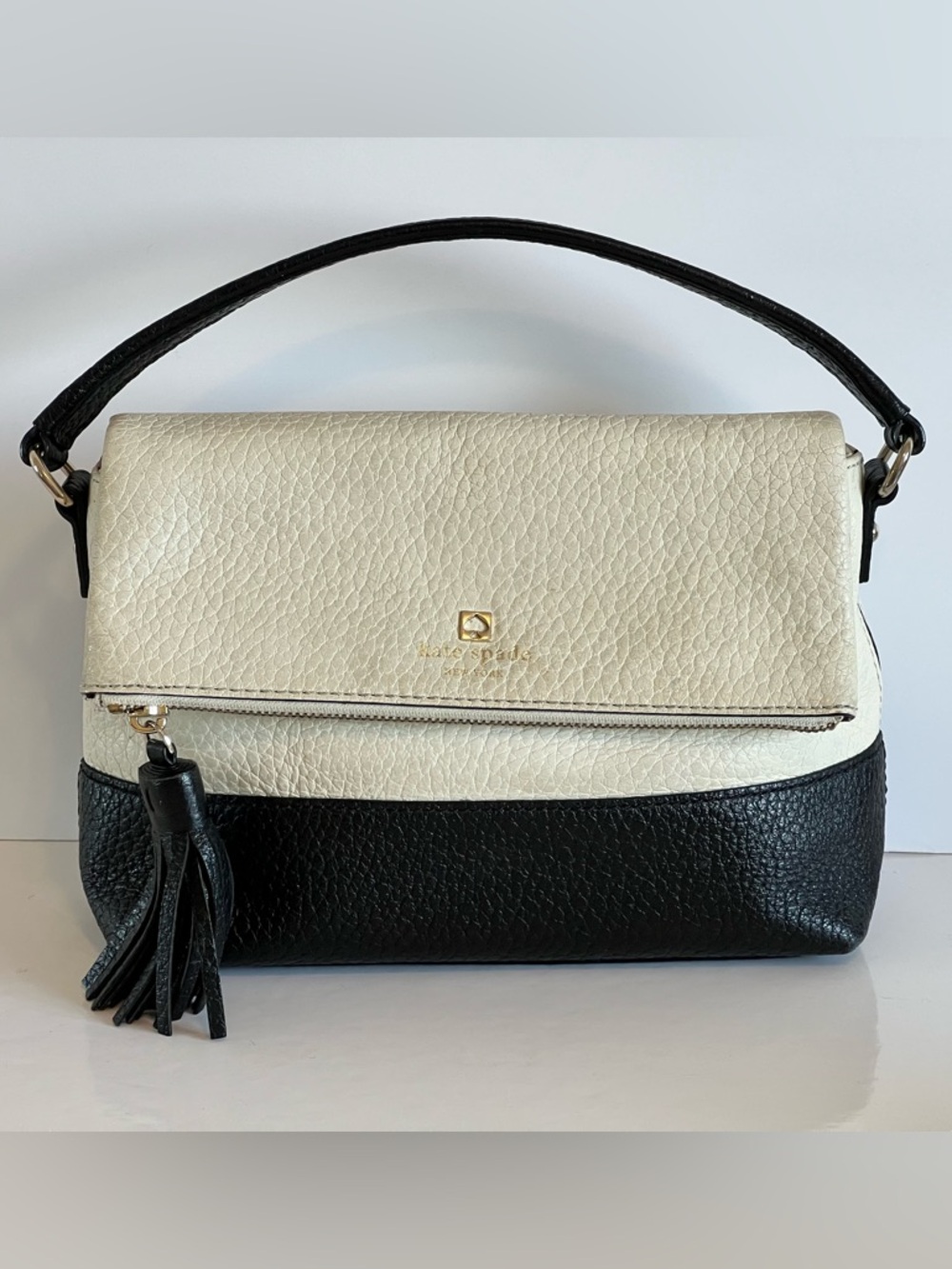 KATE SPADE NEW YORK Bicolour Leather Southport Avenue Maria Purse Handbag